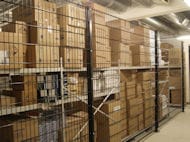 Mesh Fence Cage Used Internal Indoor for Security Protection at Storage Facility Bolton 2